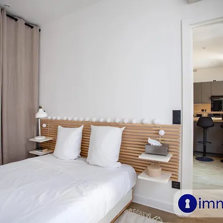 Apartmán T2 Air-conditioned District Liberation Nice