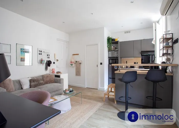 T2 Air-conditioned District Liberation Apartment Nice